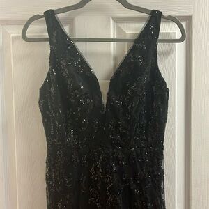 Black prom dress from Amazon